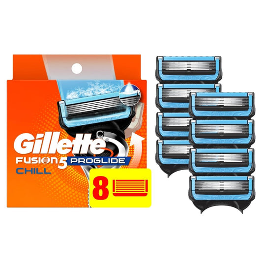 Gillette ProGlide Chill Men's Razor Blades 8 ct Razor Blades Pasteur Pharmacy