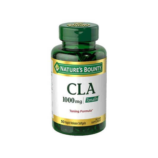 Nature's Bounty CLA 1000 Mg 50 Cápsulas De Gel (6 Frascos) Health & Beauty Pasteur Pharmacy