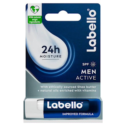 Labello Active Care Lip Balm For Men Lip Balms & Treatments Pasteur Pharmacy