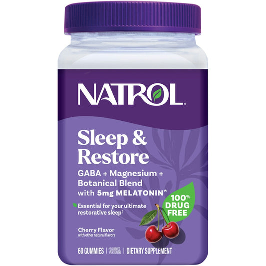 Natrol Sleep & Restore Cw60 Gmm Sleeping Aids Pasteur Pharmacy