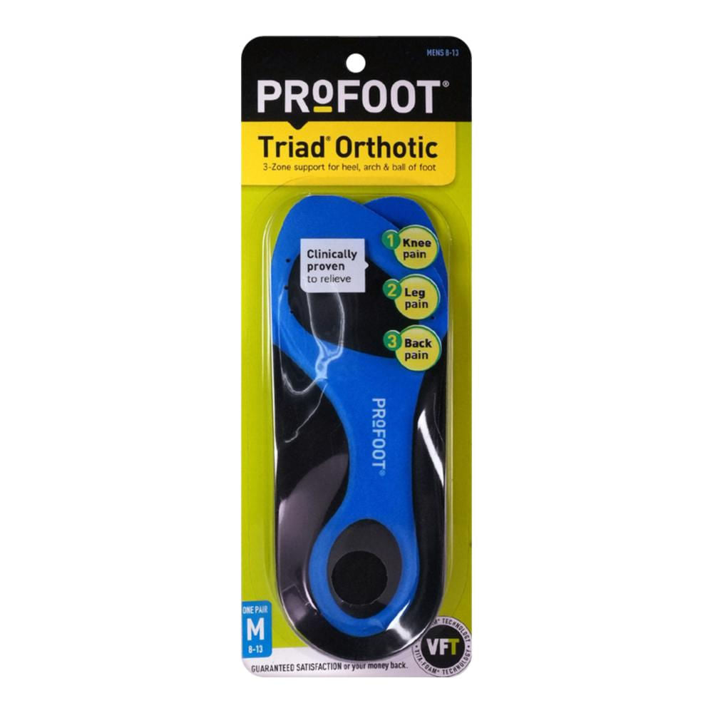 Profoot Triad Insoles For Mens - 1 Pair Insoles & Inserts Pasteur Pharmacy