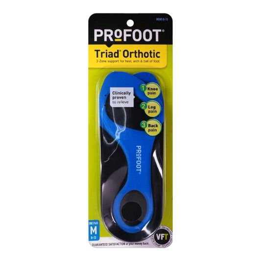 Profoot Triad Insoles For Mens - 1 Pair Insoles & Inserts Pasteur Pharmacy