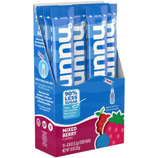 Nuun Sport Powder - Mixed Berry, Box Of 10 Sports Toys Pasteur Pharmacy