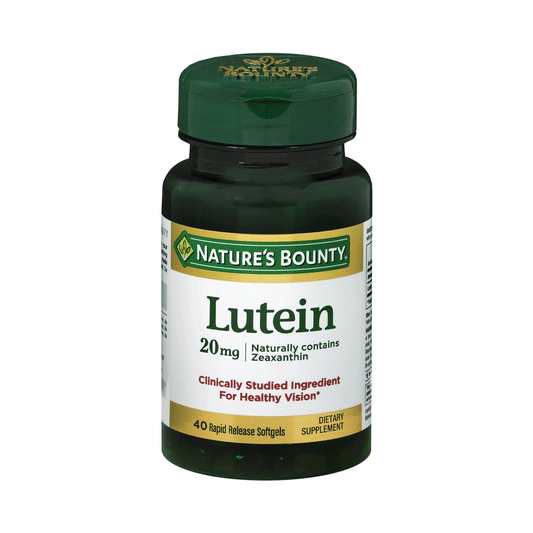Nature's Bounty® Lutein 20 mg Rapid-Release Gelcap SFG, 40 EA