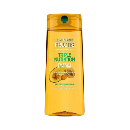 Garnier Fructis Triple Nutrition Shampoo, 22 fl oz – For Dry to Very Dry Hair Shampoo Pasteur Pharmacy