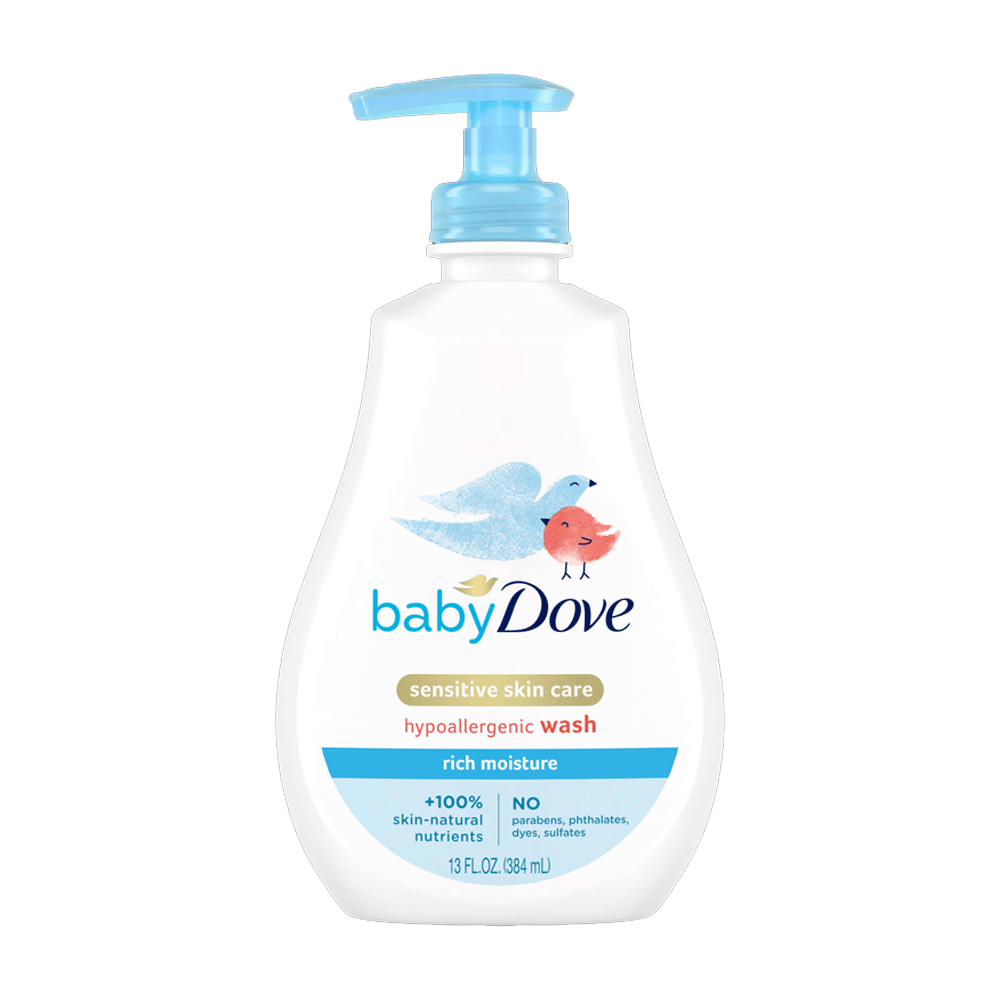 Baby Dove Tip To Toe Wash, Rich Moisture, 13 Ounce Pump Baby & Toddler Pasteur Pharmacy
