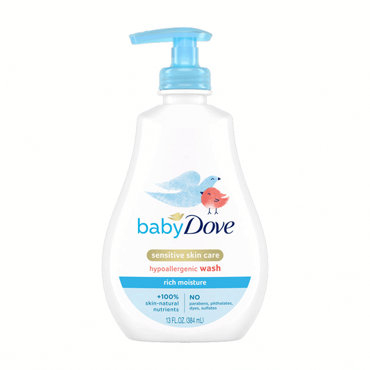 Baby Dove Tip To Toe Wash, Rich Moisture, 13 Ounce Pump Baby & Toddler Pasteur Pharmacy