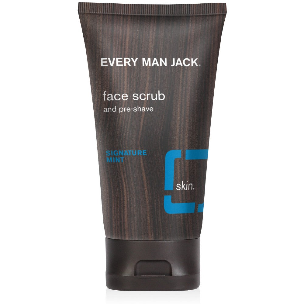 Every Man Jack Face Scrub Signature Mint, 5 Oz Skin Care Pasteur Pharmacy