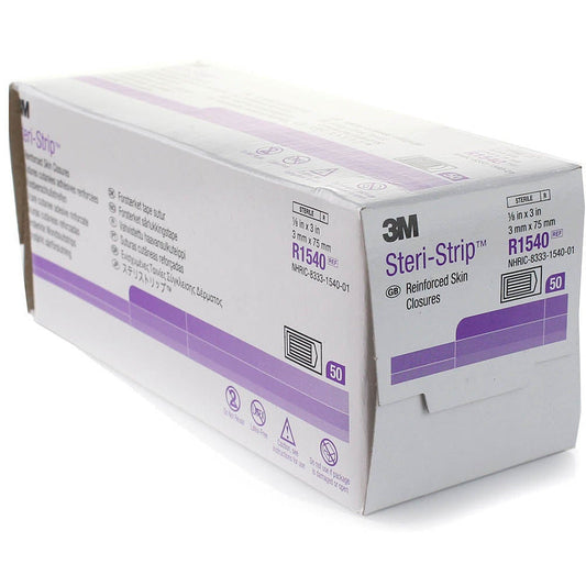 3M Steri-Strip�, Adhesive Skin Closure, White Opaque, 1/8 W X 3 L In Medical Tape & Bandages Pasteur Pharmacy