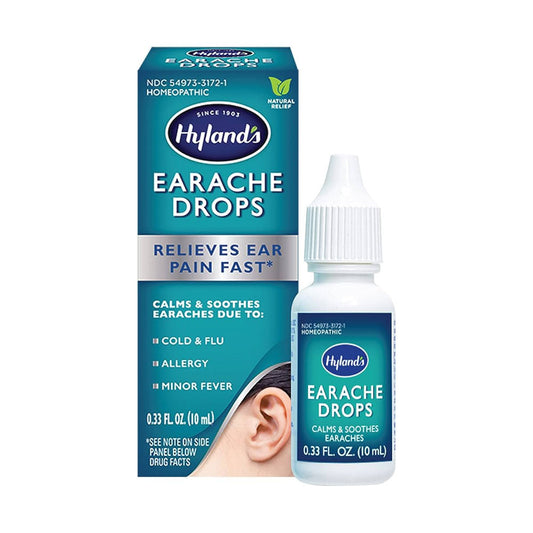Hyland's 4 Kids Earache Relief Drops, 0.33 Oz Vitamins & Supplements Pasteur Pharmacy