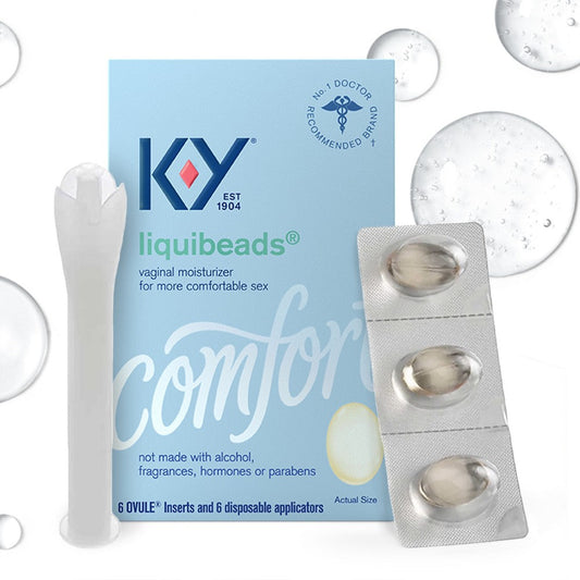 K-Y Liquibeads Vaginal Moisturizer - 6ct Lotion & Moisturizer Pasteur Pharmacy