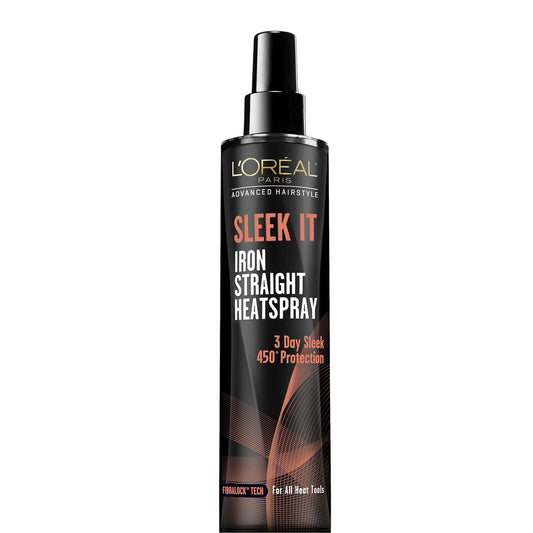 L'Oreal Paris Sleek It Iron Straight Heat Spray – 5.7 Ounce Hair Care Pasteur Pharmacy