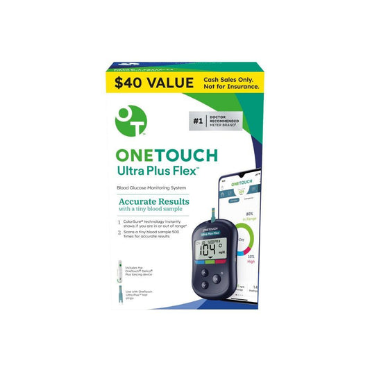 OneTouch Ultra Plus Flex Bonus Pack Health & Beauty Pasteur Pharmacy