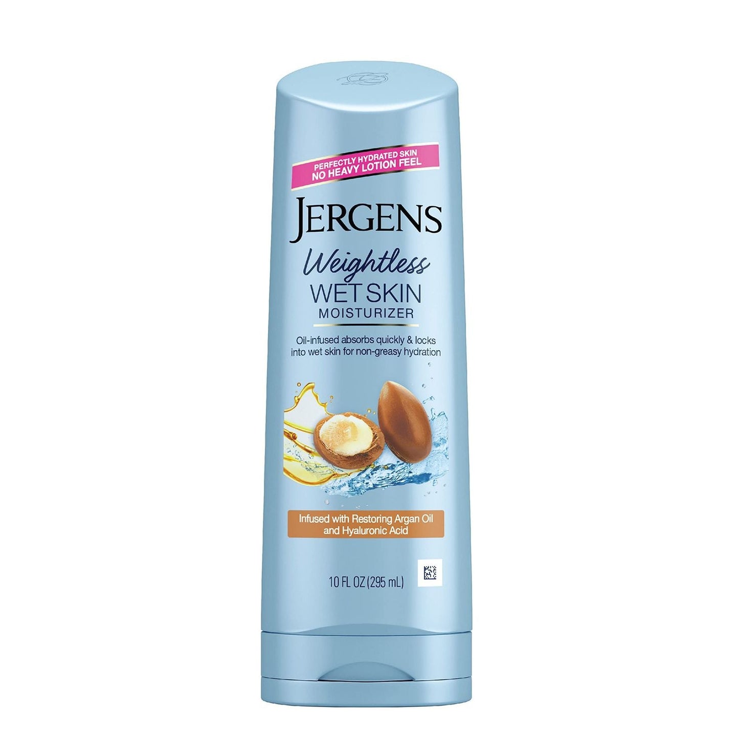 Jergens Argan Oil Weightless Wet Skin Body Lotion, 10 Fl Oz Lotion & Moisturizer Pasteur Pharmacy
