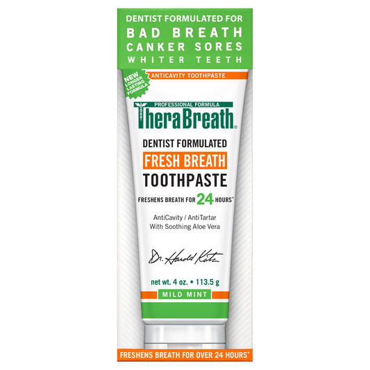 TheraBreath Mild Mint Fresh Toothpaste - 4oz Toothpaste Pasteur Pharmacy
