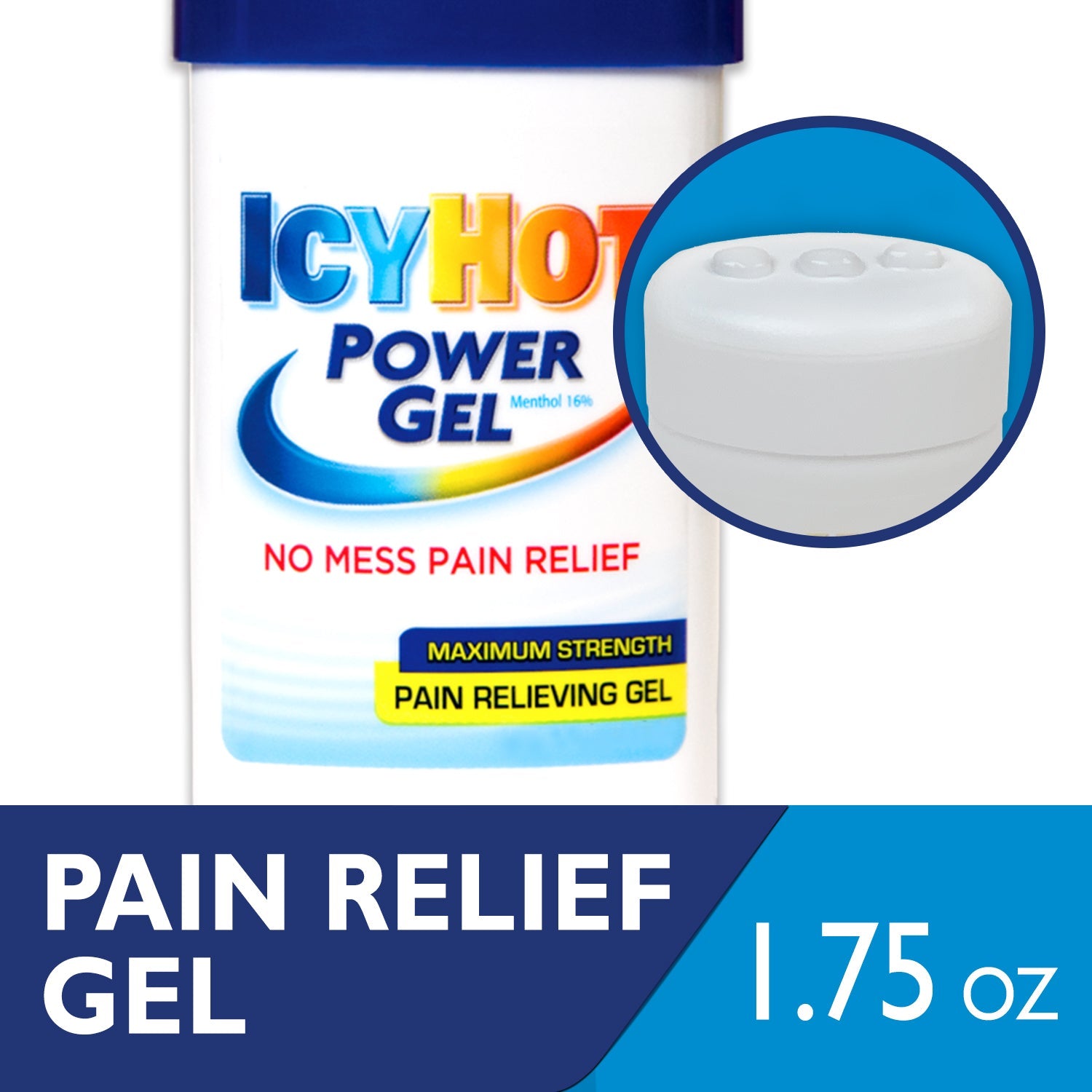 Icy Hot Power Gel Pain Relieving Gel, Maximum Strength Medicine Cabinets Pasteur Pharmacy
