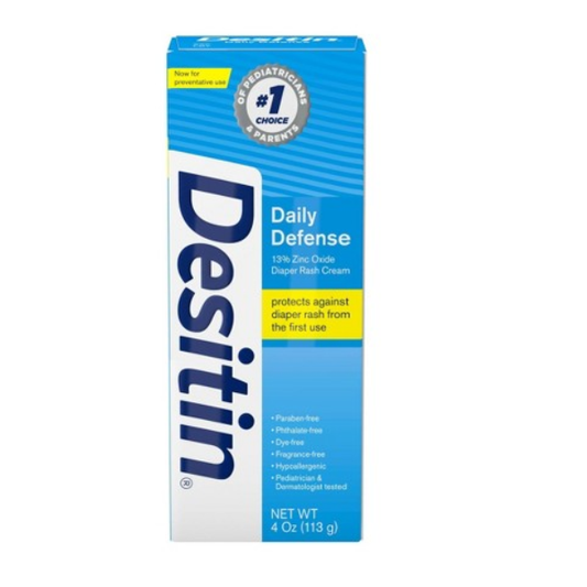 Desitin Maximum Strength Baby Diaper Rash Cream with Zinc Oxide, 4 oz Diaper Rash Treatments Pasteur Pharmacy