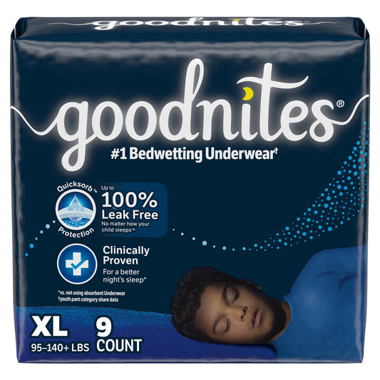 Goodnites Boys Nighttime Underwear Extra Large Underwear Pasteur Pharmacy