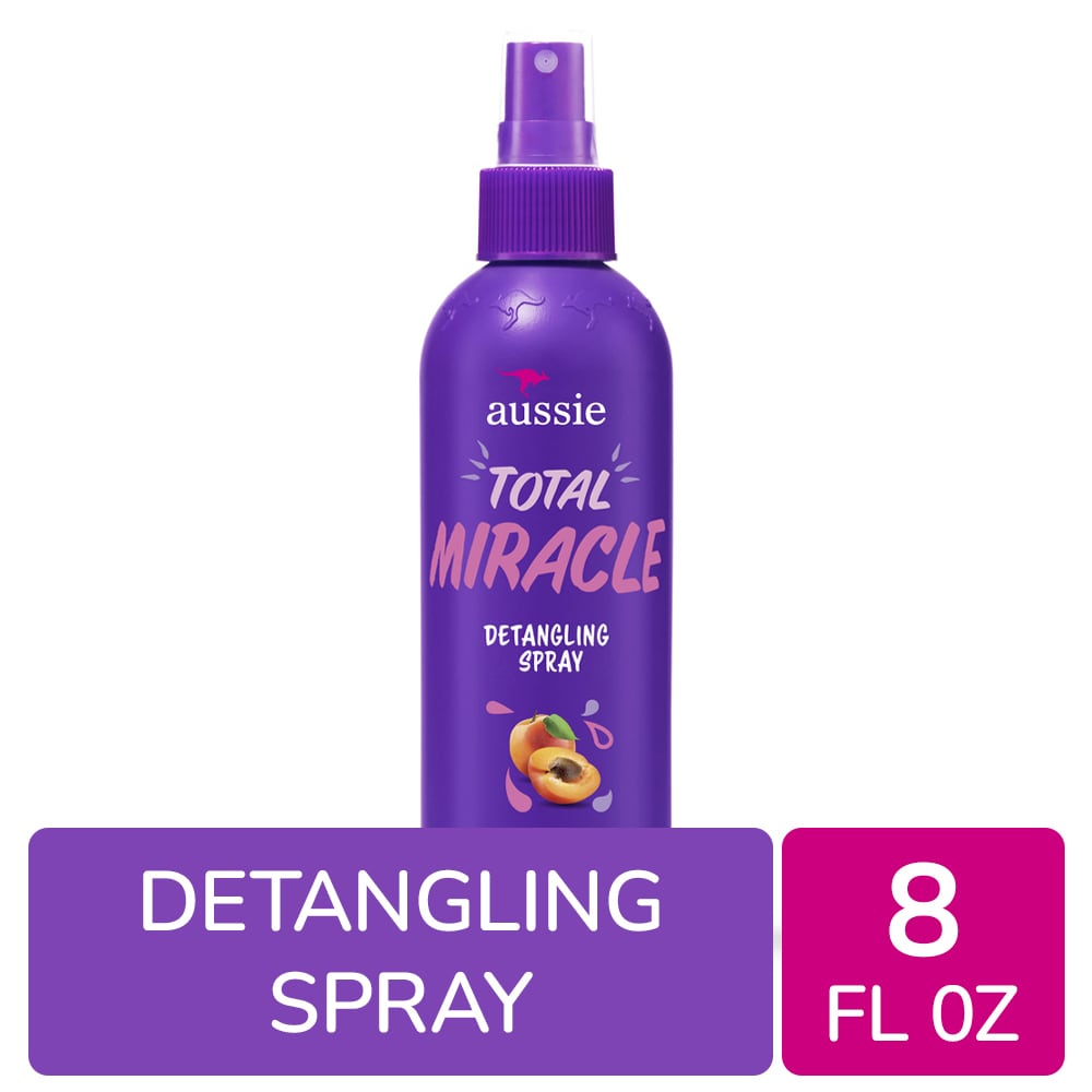 Aussie Total Miracle With Apricot & Australian Macadamia Oil Detangling Spray, 8 Fl Oz Health & Beauty Pasteur Pharmacy
