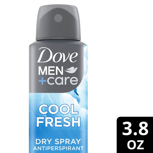 Dove Men+Care Dry Spray Antiperspirant - Cool Fresh - 3.8 oz Deodorant & Anti-Perspirant Pasteur Pharmacy