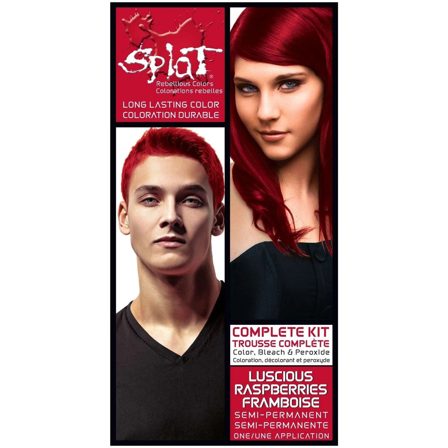 Splat Complete Kit Luscious Raspberries Hair Color Hair Color Pasteur Pharmacy