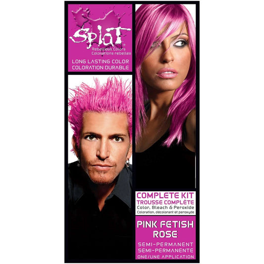 Splat Hair Color, Pink Fetish, Complete Kit Hair Color Pasteur Pharmacy