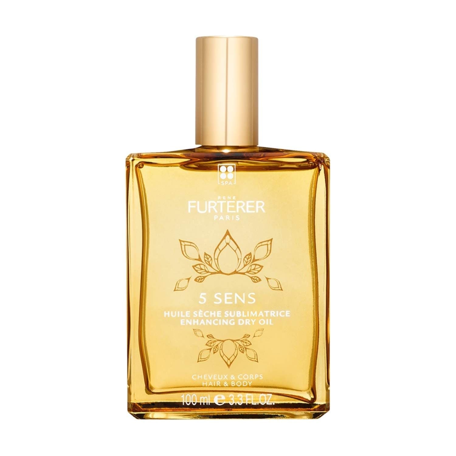 Rene Furterer 5 Sens Enhancing Dry Oil, 100 Ml Hair Oil Pasteur Pharmacy
