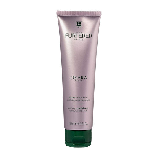Rene Furterer OKARA SILVER toning conditioner 150 ml / Net Wt. 5.0 oz. Hair Conditioner Pasteur Pharmacy