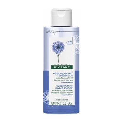 Klorane Waterproof Eye Make-Up Remover With Organically Farmed Cornflower, 3.3-oz Eye Make-Up Remover Pasteur Pharmacy
