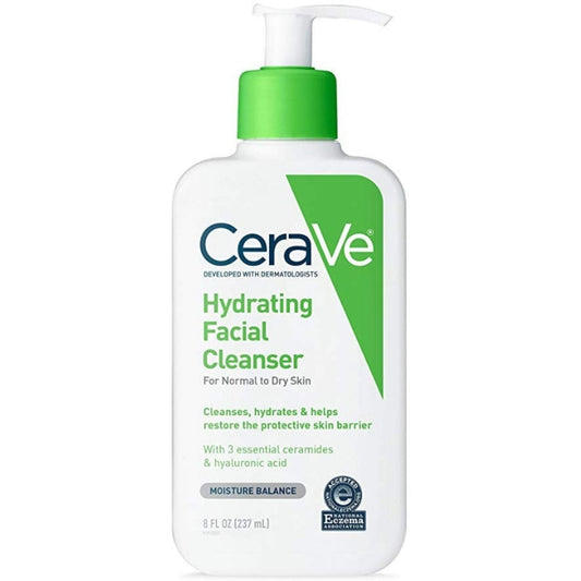 Nettoyant visage hydratant CeraVe pour le lavage quotidien du visage
