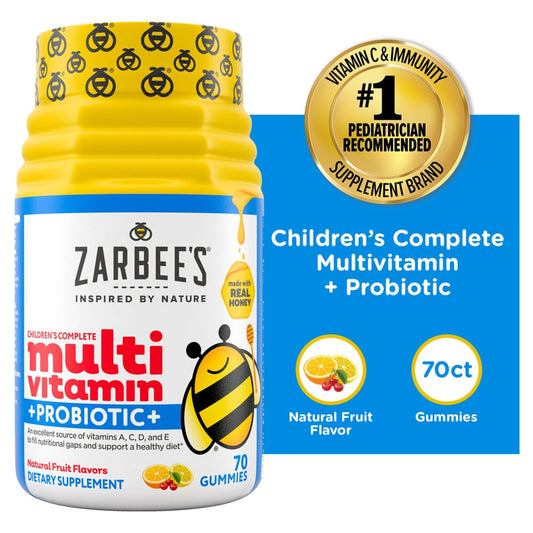 Zarbee’s® Children’s Multivitamin – 70 Gummies Vitamins & Supplements Pasteur Pharmacy