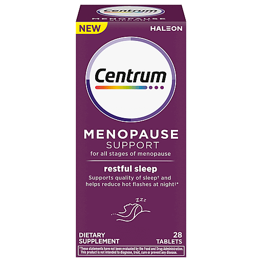 Centrum Menopause Support Restful Sleep Tablets 28 Ct Personal Care Pasteur Pharmacy