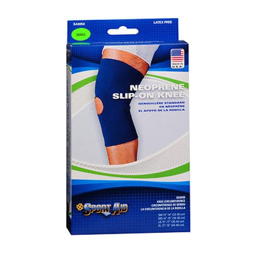 Sport Aid Neoprene Knee Brace – Open Patella – Small Wall Jacks & Braces Pasteur Pharmacy