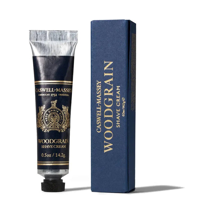 Caswell Massey Woodgrain Shave Cream 0.5oz/14.2g Toll Collection Devices Pasteur Pharmacy