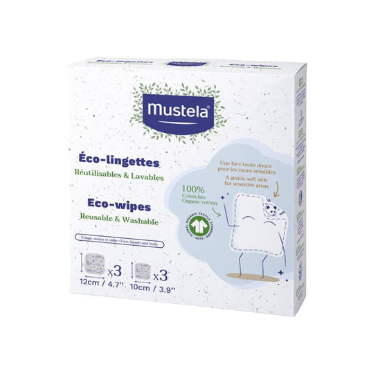 Mustela Eco Wipes Reusable And Washable Baby Wipes Pasteur Pharmacy