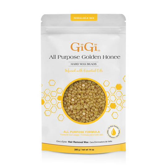 GiGi All Purpose Golden Honee Hard Wax Beads 14 Oz #67985EC Beads Pasteur Pharmacy