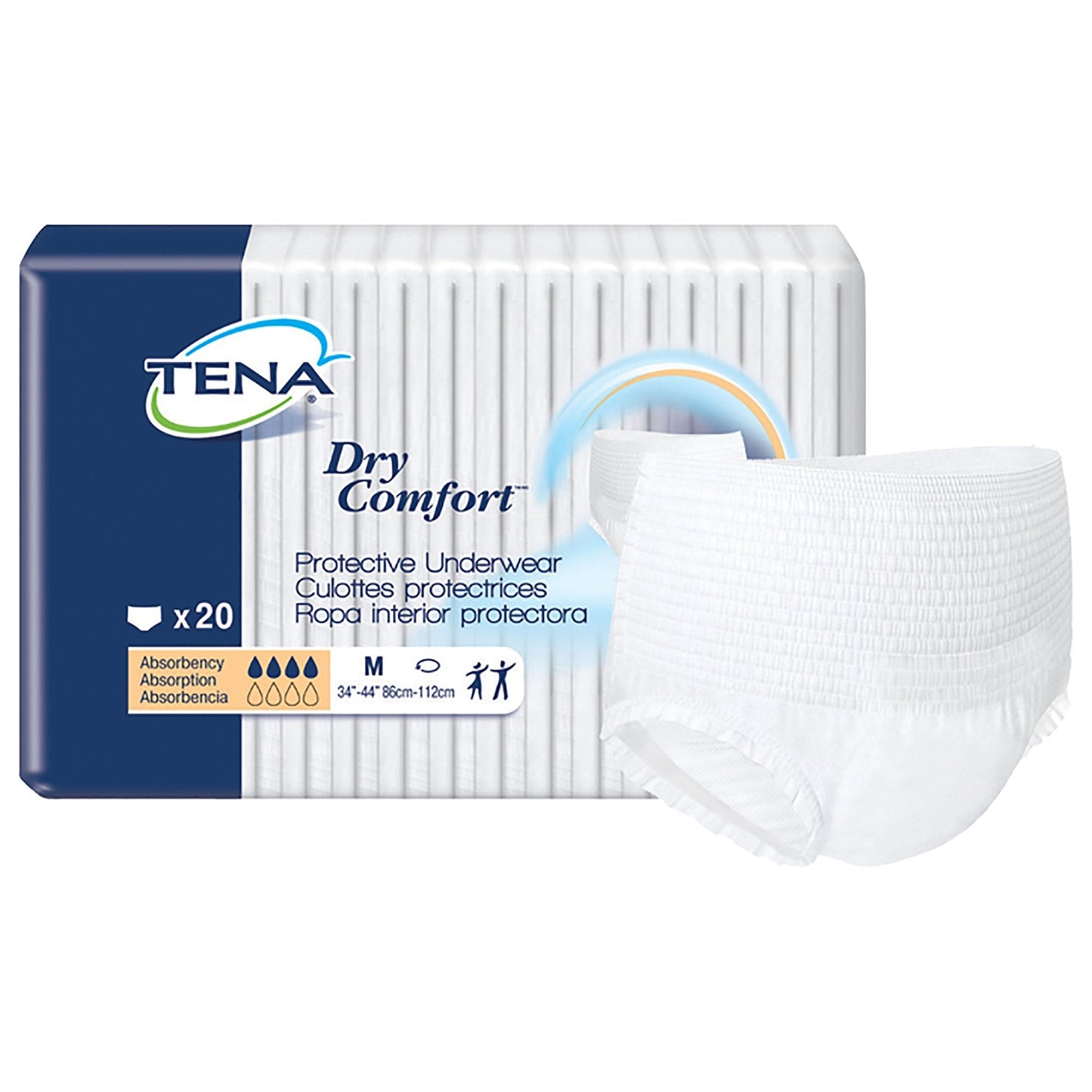 Tena Dry Comfort Absorbent Underwear, Medium MK Underwear Pasteur Pharmacy