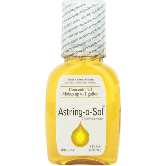 Astring-O-Sol Concentrated Mouthwash/Gargle, Original 8 Oz Mouthwash Pasteur Pharmacy