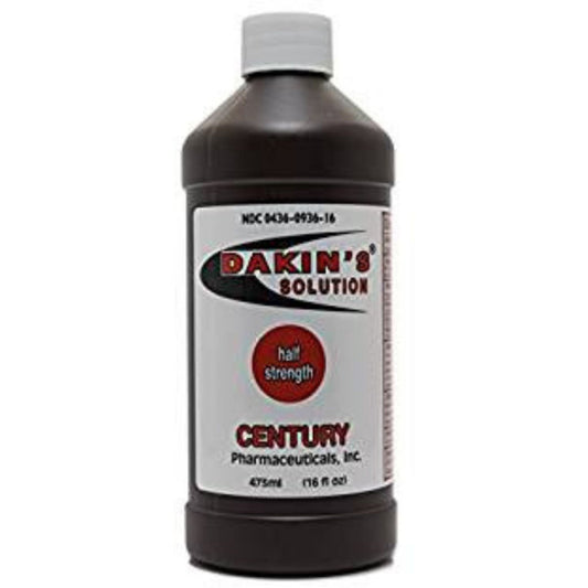 Dakin's Solution 0.25% By Century - 16oz First Aid Pasteur Pharmacy