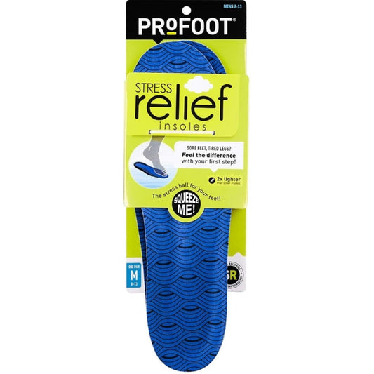 Profoot Stress Relief Insole, Men 8-13, 1 Pair Foot Care Pasteur Pharmacy