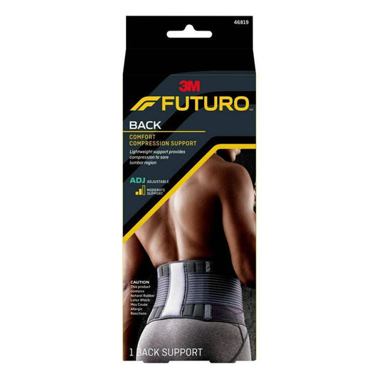 3M FUTURO Comfort Compression Back Support, Adjustable Supports & Braces Pasteur Pharmacy