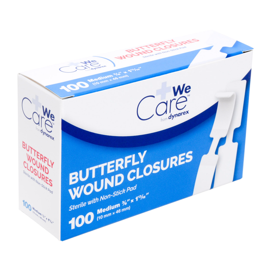 Butterfly Wound Closures – Medium (100 Count) First Aid Pasteur Pharmacy