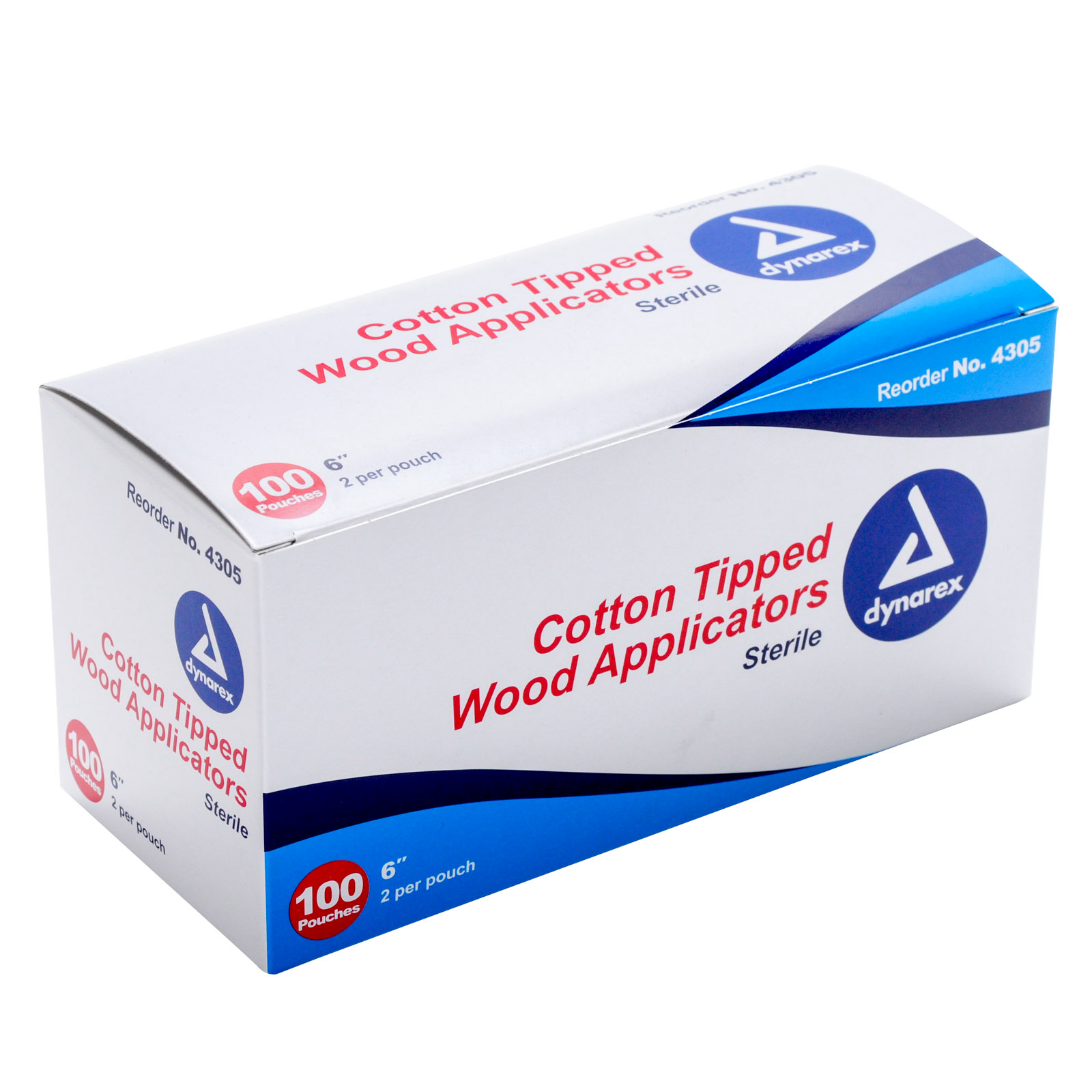 Cotton Tipped Applicators Sterile Swab 200 Pack First Aid Pasteur Pharmacy