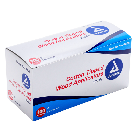 Cotton Tipped Applicators Sterile Swab 200 Pack First Aid Pasteur Pharmacy