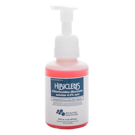 Hibiclens Antimicrobial Antiseptic Soap And Skin Cleanser With Foaming Pump - 16 Fl Oz First Aid Pasteur Pharmacy