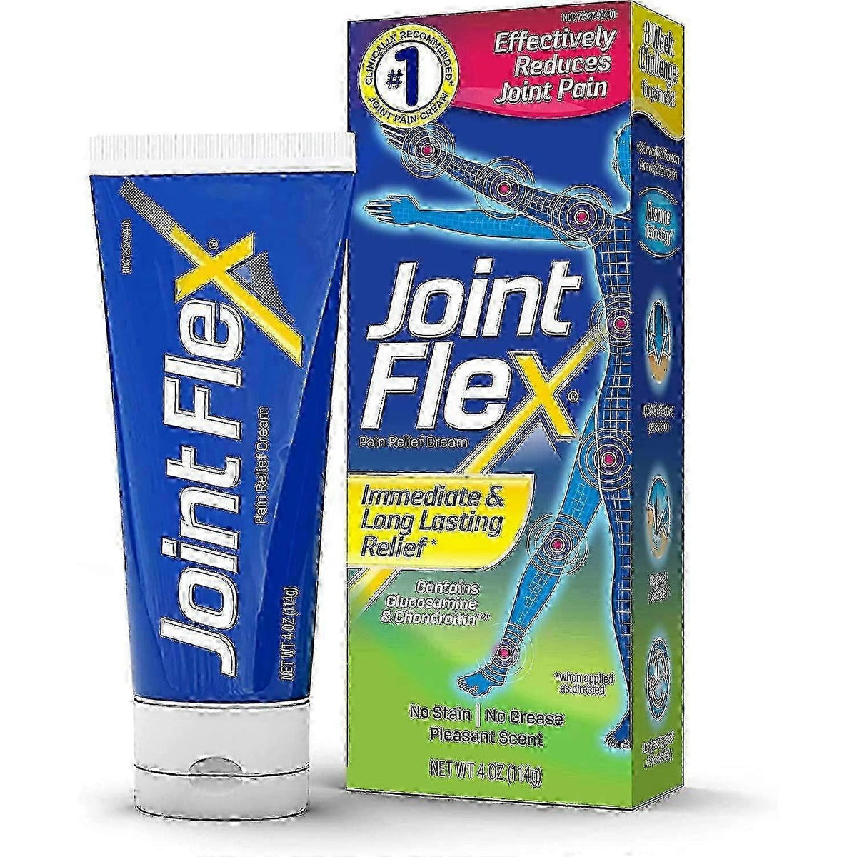 Joint Flex Pain Relief Cream For & Arthritis, 4 Oz