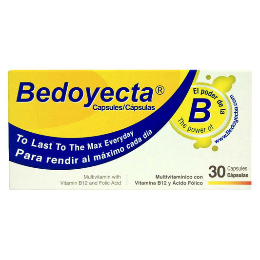 Bedoyecta GC Multivitamin – B-Complex with Vitamin C and Minerals – 30 ct Softgels Vitamins & Supplements Pasteur Pharmacy