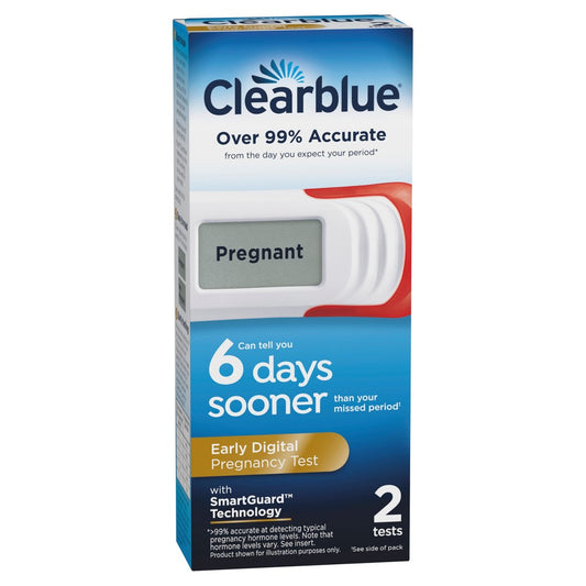 Clearblue Early Digital Pregnancy Test,2 Ea Pregnancy Tests Pasteur Pharmacy