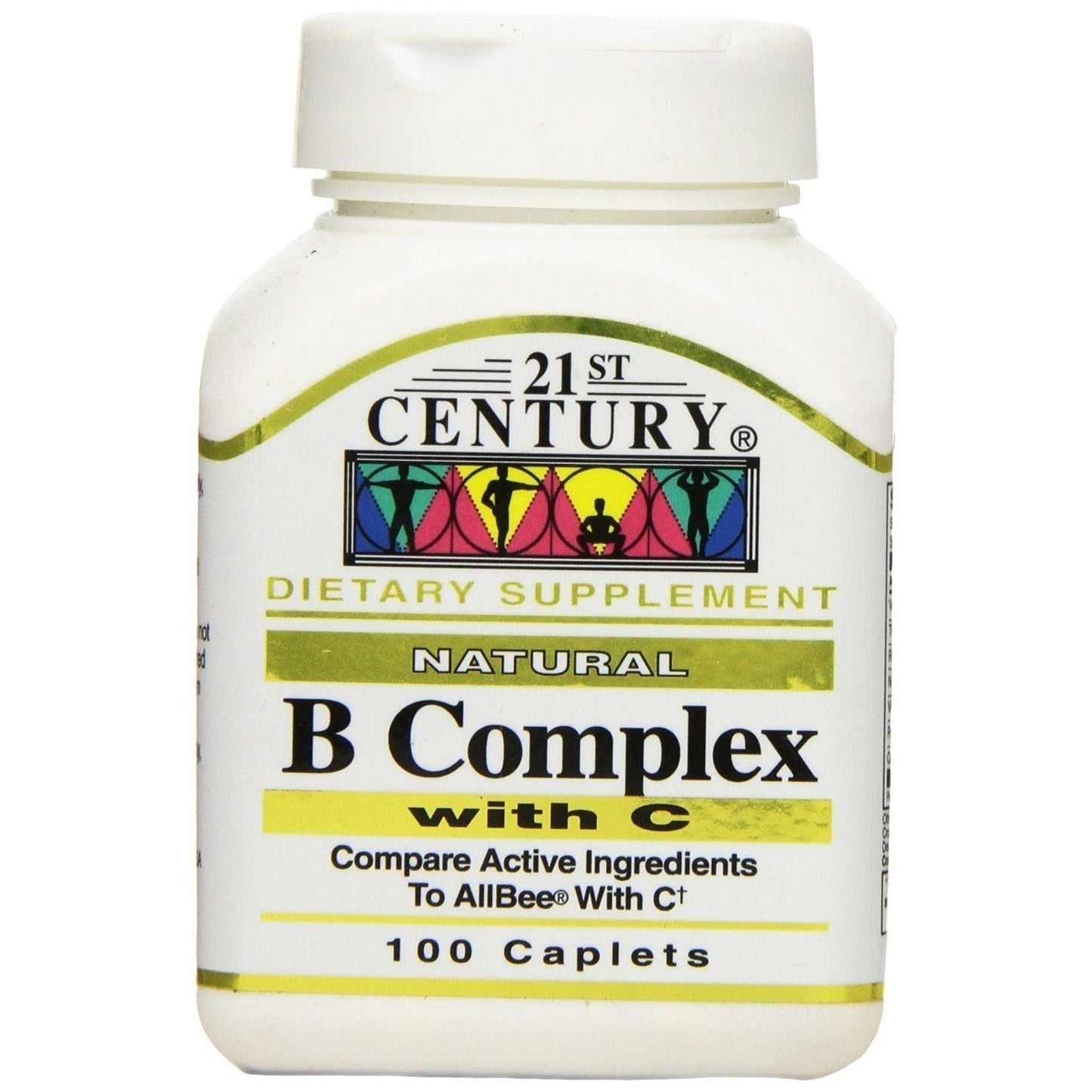 21st Century B Complex Plus Vitamin C - 100 Tablets Vitamins & Supplements Pasteur Pharmacy