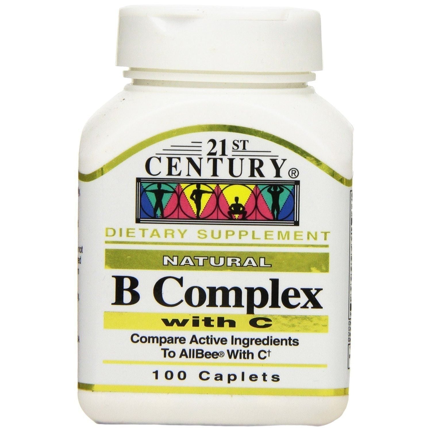 21st Century B Complex Plus Vitamin C - 100 Tablets Vitamins & Supplements Pasteur Pharmacy